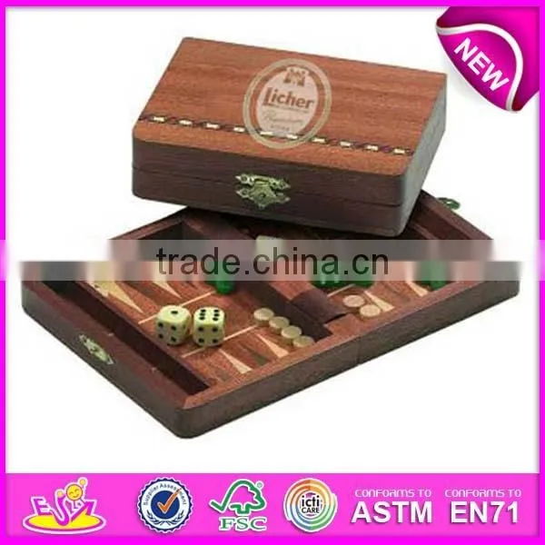 2015 New and popular wooden checker toy for kids,cheap wooden checker set for children,hot sale wooden checker WJ277126
