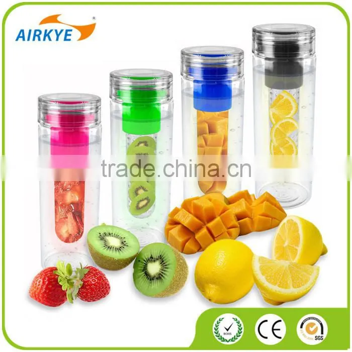 Fruit Infusing Juice Infuser Tritan Water Bottle BPA Free Sports
