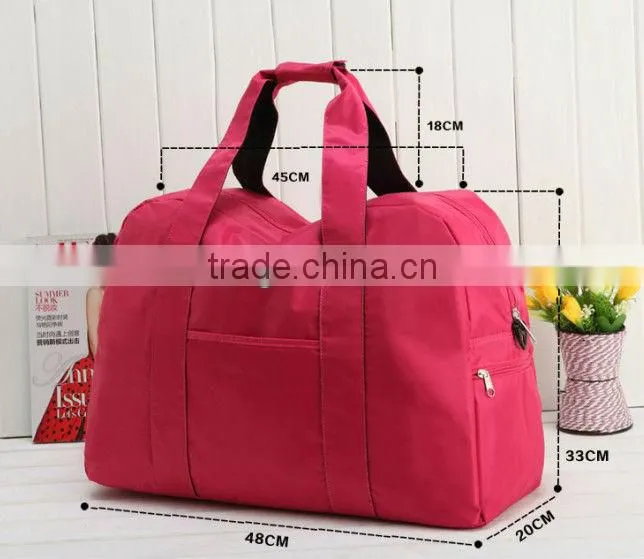 high-capacity travel bag for tourism with polyester