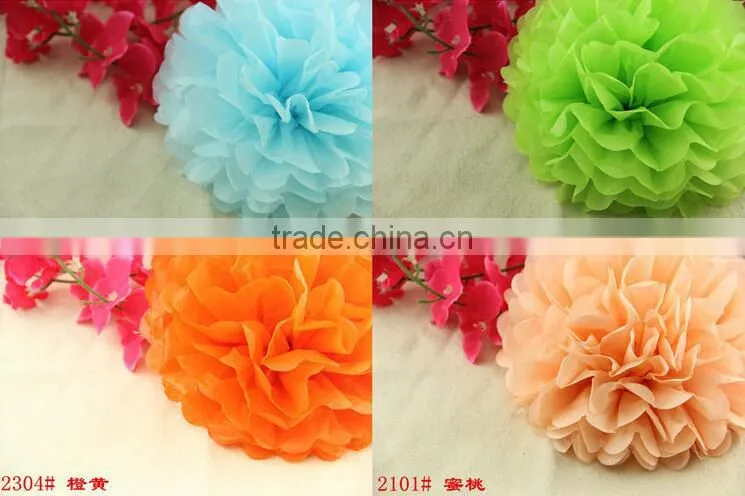 Factory wholesale Wedding Flowers Ball Decoration paper flowers Ball