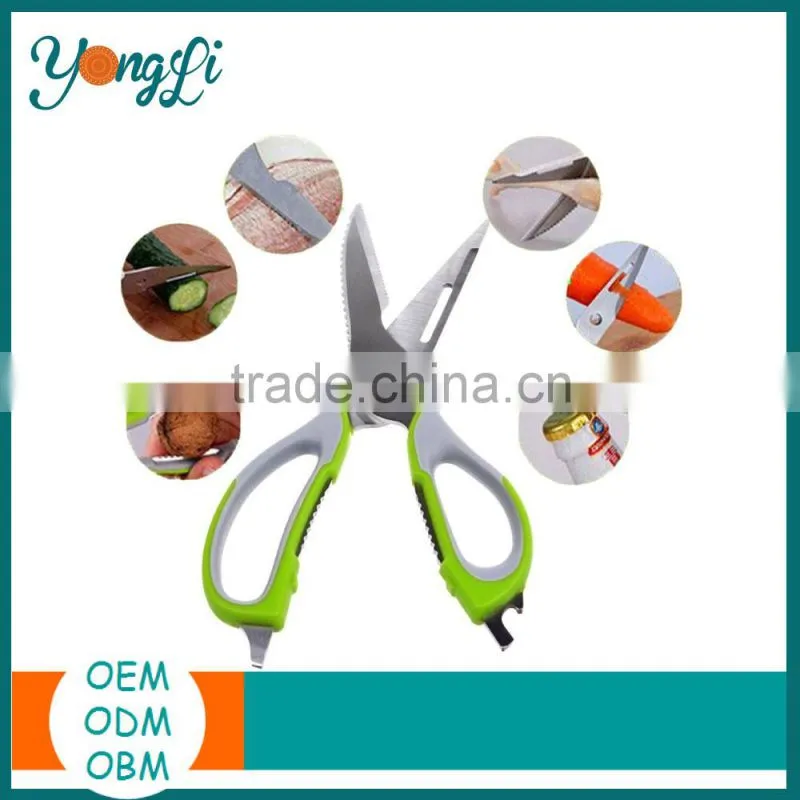 Kitchen Shears Multi-Purpose Stainless Steel Kitchen Scissors 2016