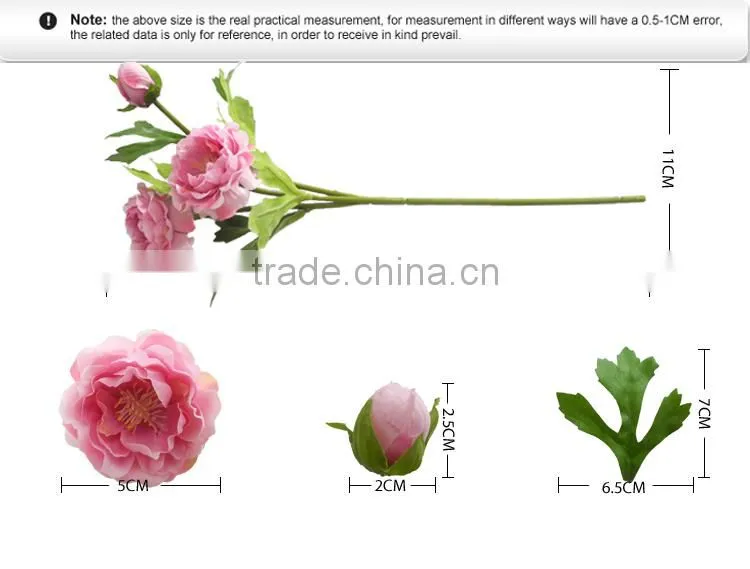 fake artificial wholesale decoration mini ranunculus flowers