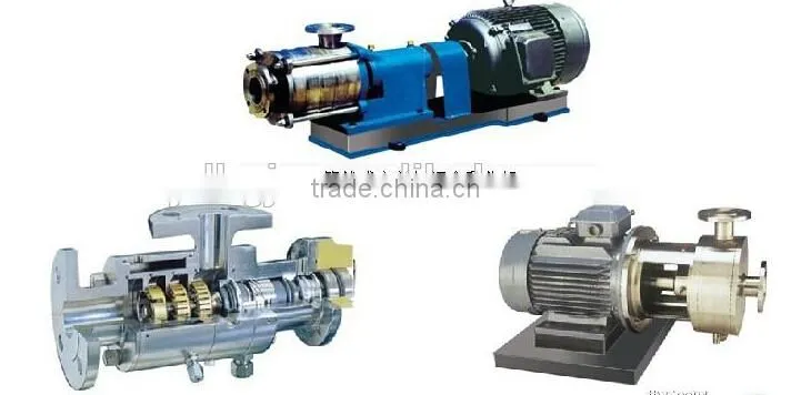 Inline high shear emulsifying pump