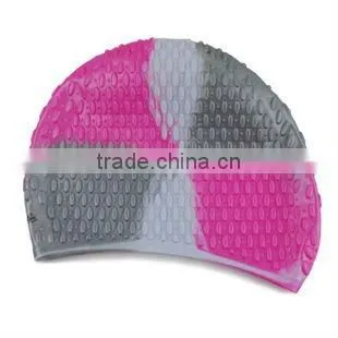 Multi color swim cap made in China