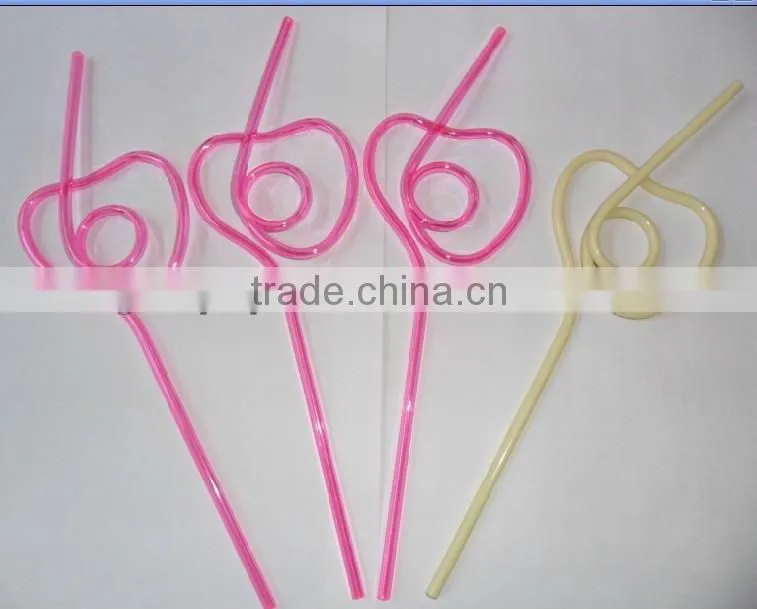 Flavored drinking straw hard straw
