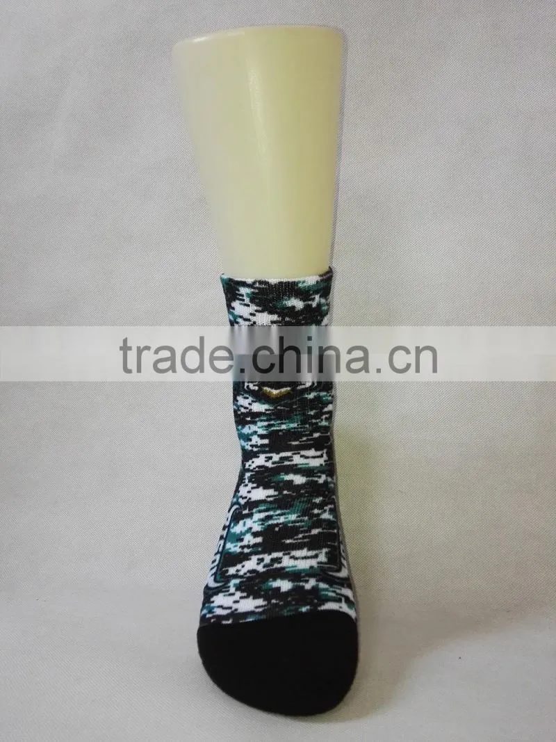 wholesale custom 3d digital photo sublimation print socks free samples