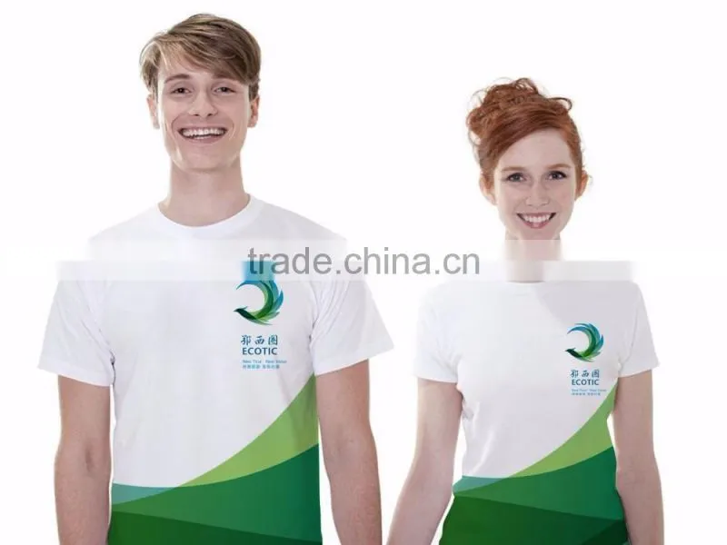 White/gray Color short sleeve o-neck cotton couple bulk wholesale unisex t-shirts