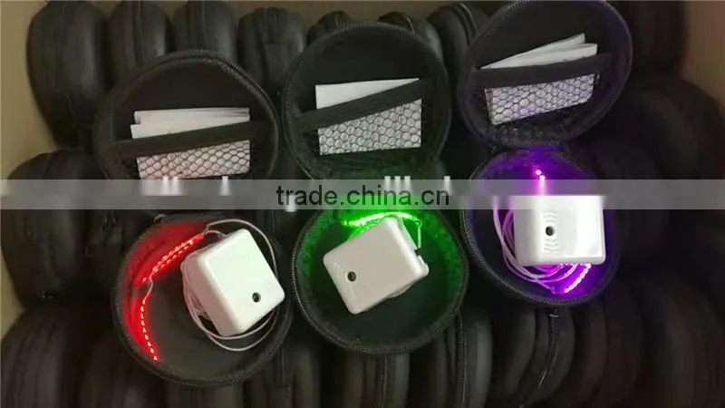 LED False Eyelashes lamp Multi color LED Light with Sound control
