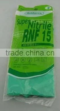 CE Certifiled Nitrile gloves chlorinated outside gloves chemical resistant gloves
