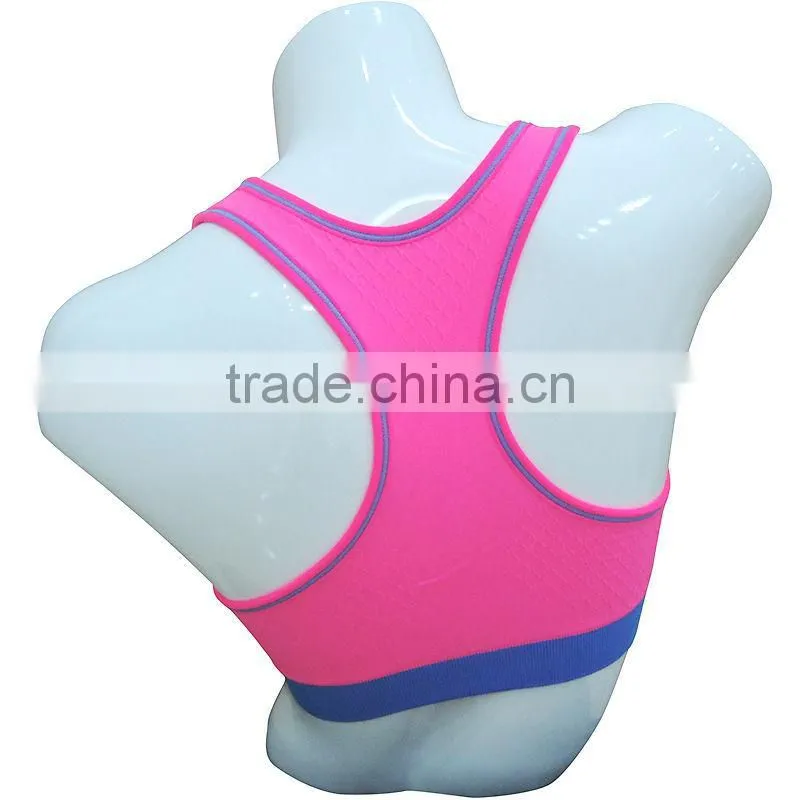 Hot sale seamless woman underwear fitness bra lingerie wholesale ladies sport bra