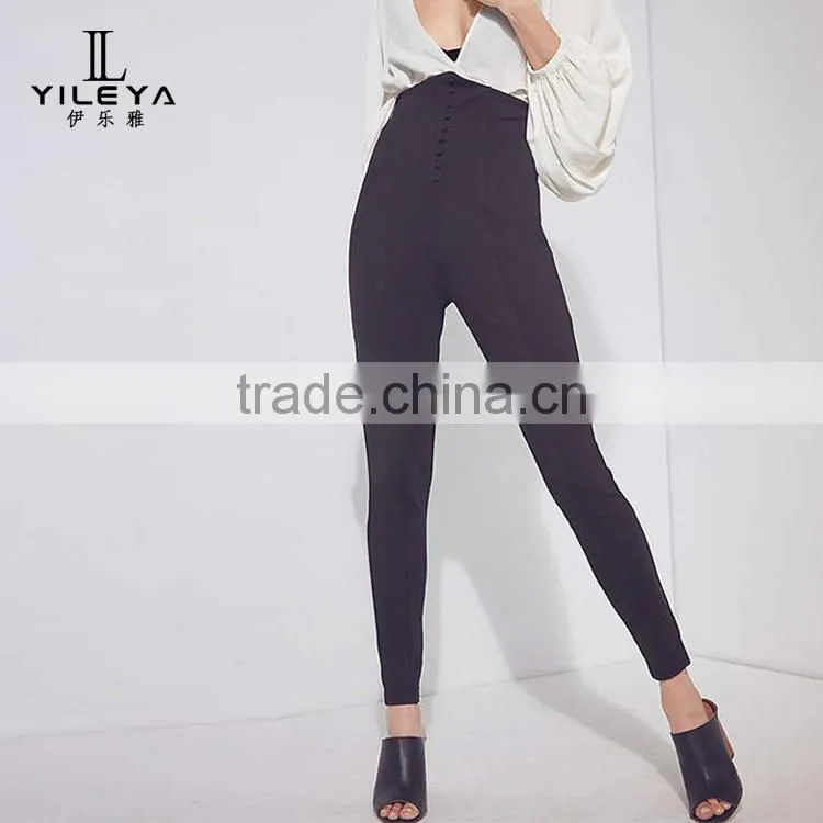 Girl's fashion summer trousers,women's euro classic pants