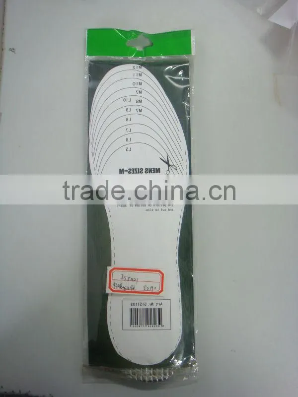 Massage anti odor PU foam rubber shoe insoles