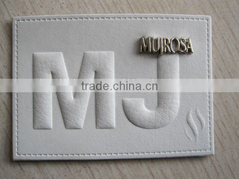 clothing brand jeans leather labels,printed clothing label