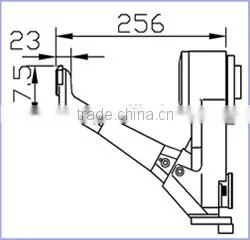 GR-166 thread side seam sewing machine
