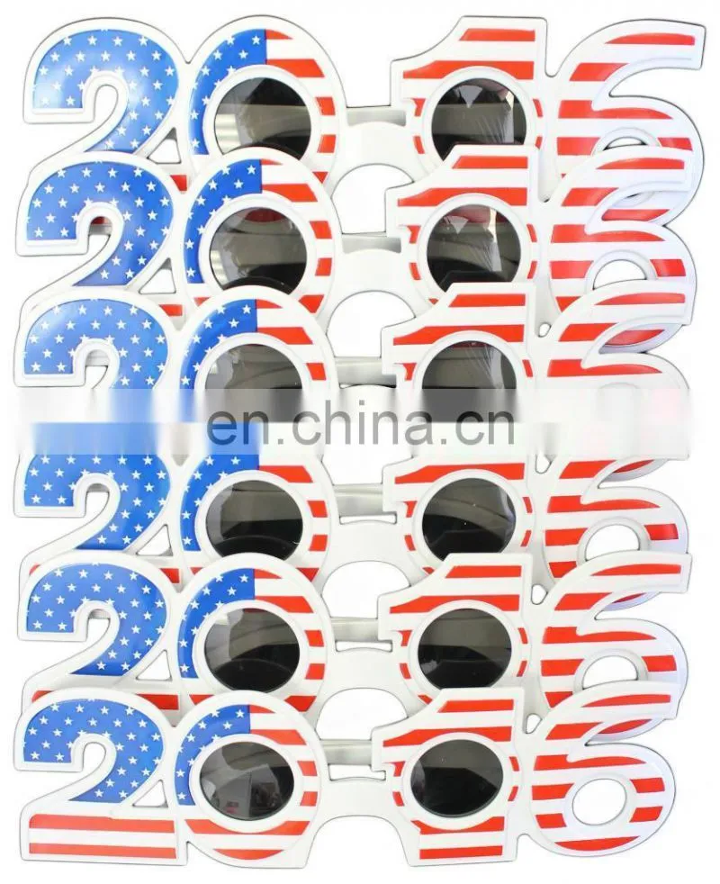 2016 New Years Eve Brand Glitter party glasses
