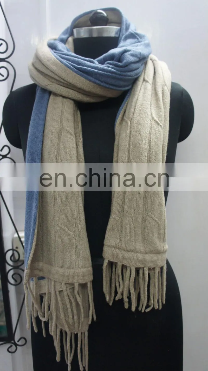Herringbone Knitted pashmina wool shawls,stoles,scarves 2017