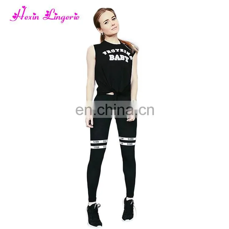 Custom Fashion Seamless Sports Printed Camouflage Yoga Pants Saxy Girl