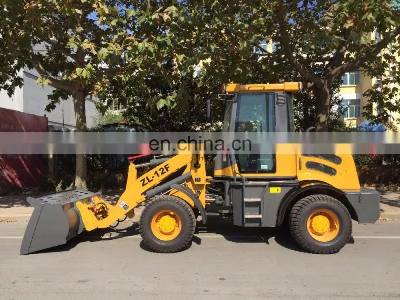 ZL12F construction mini loader, wheel loader for sale