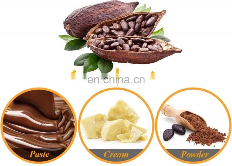 NewTechnology Cocoa Butter Powder Making Machine Cocoa Bean Processing Line