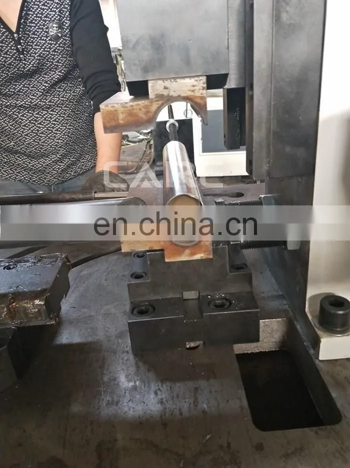 CH-60 Hydraulic horizontal type steel pipe tube end notching machine for good welding