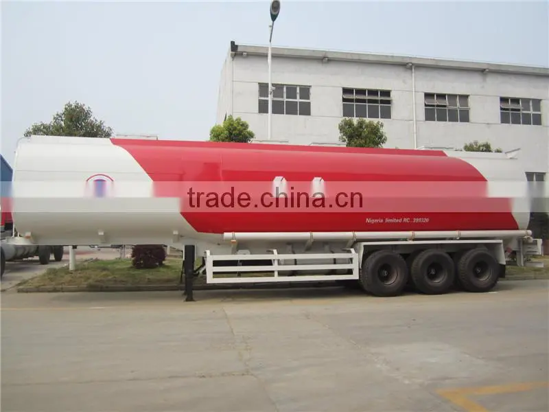 57000 liters oil tank trailer
