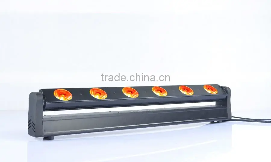 Beam 06 6pcs* 15w RGBW 4 in one Led Matrix Beam Bar Light for stage