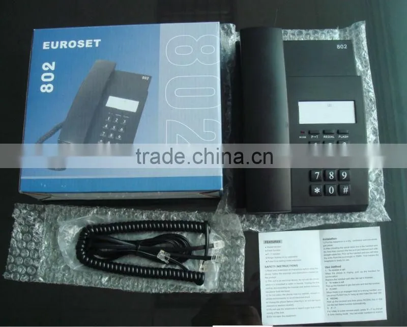 european style telecommunication telephone for home