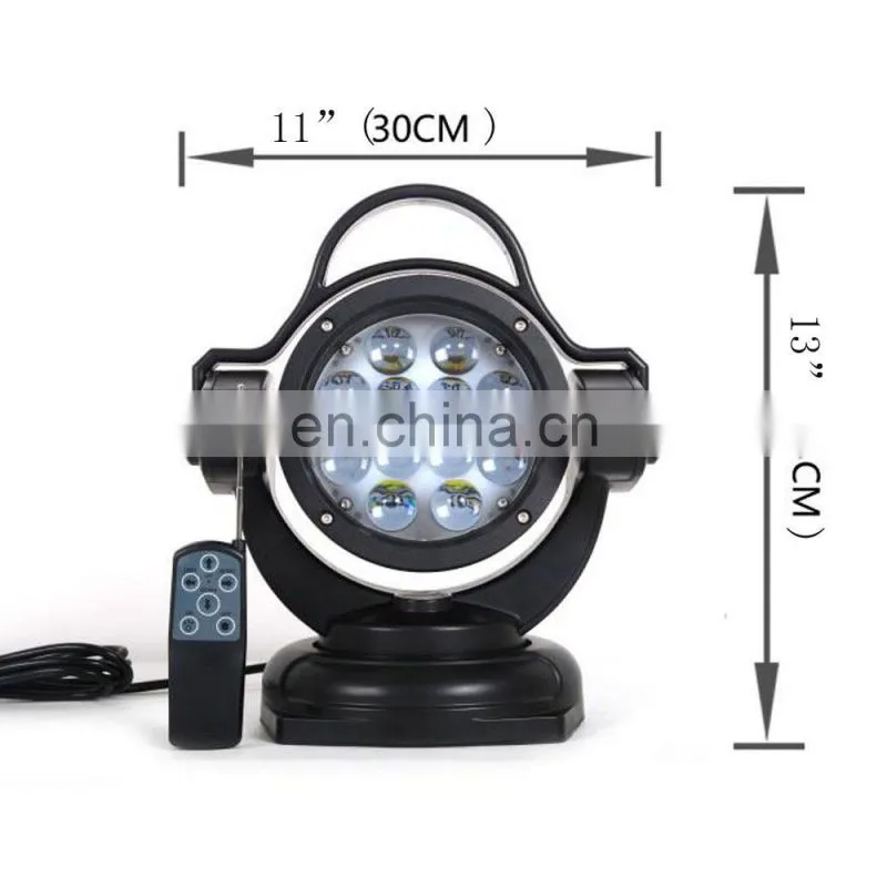 search light marine 12v car led light remote control for car,boat LED530