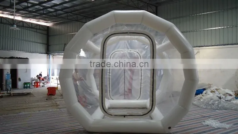 Camping tent clear bubble dome tent inflatable air dome tent for sale