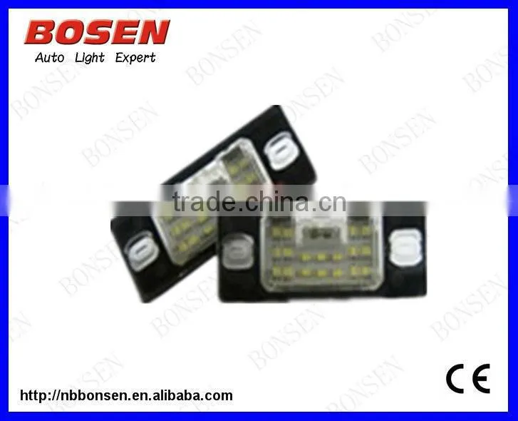license plate led lamp for Porsche Cayenne S VW Touareg with CE certificate