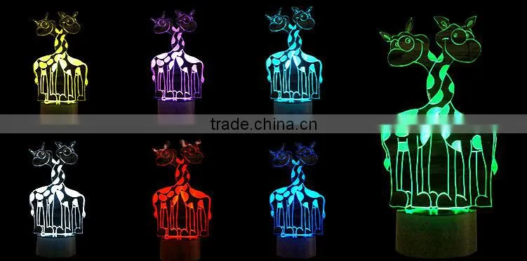promotional item of 3d led night light