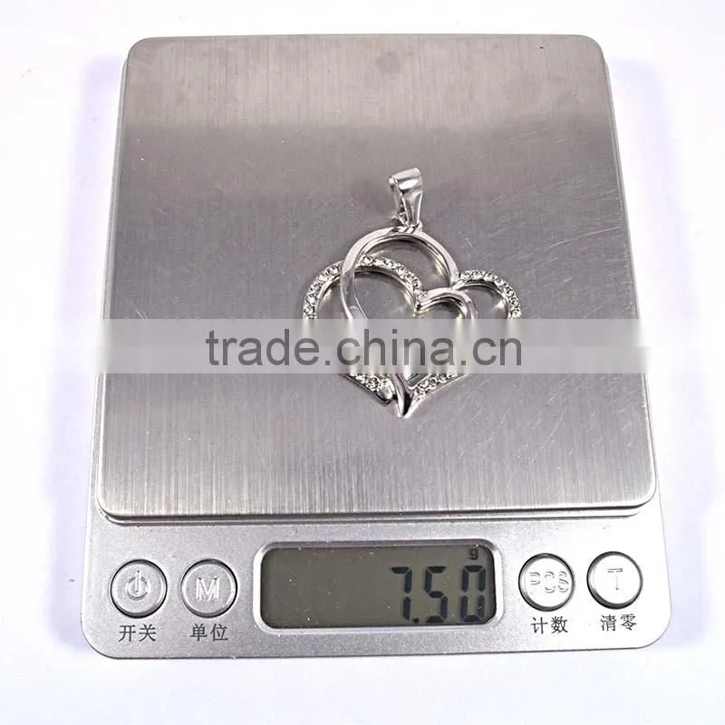 Party Occasion And Women'S Gender Pendant Heart Pendant Wholesale
