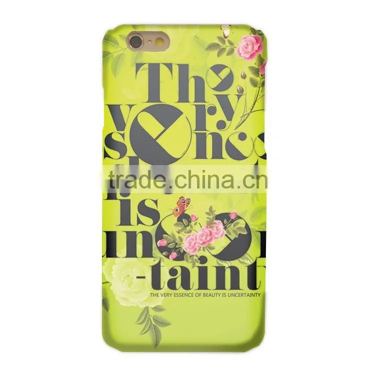 2016 new year anti fouling pc material process by uv printer for phone cover