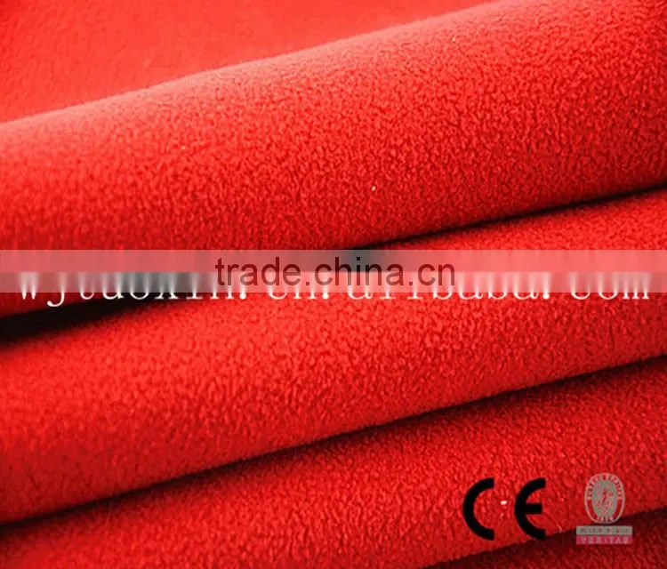 waterproof windproof polar fleece bonded stretch softshell jacket fabric
