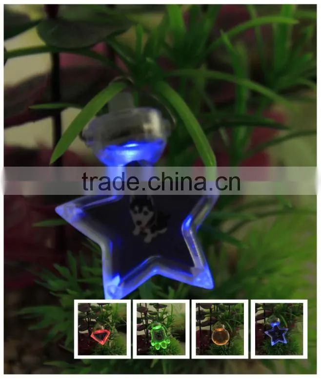Wholesale Mixed Batch LED Dog ID Tags Luminous Glow Jewelry Pet Pendant