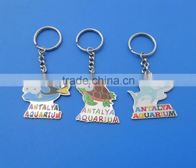 Antalya Aquarium Lovely Whale Marine Organism Keychain