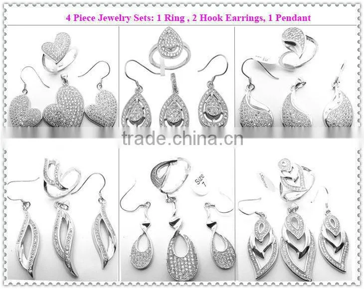 platinum plating silver charms of letter M