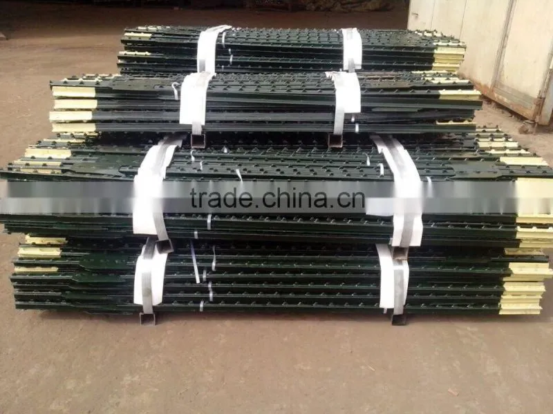 Hot sales heavy duty Green painted T post