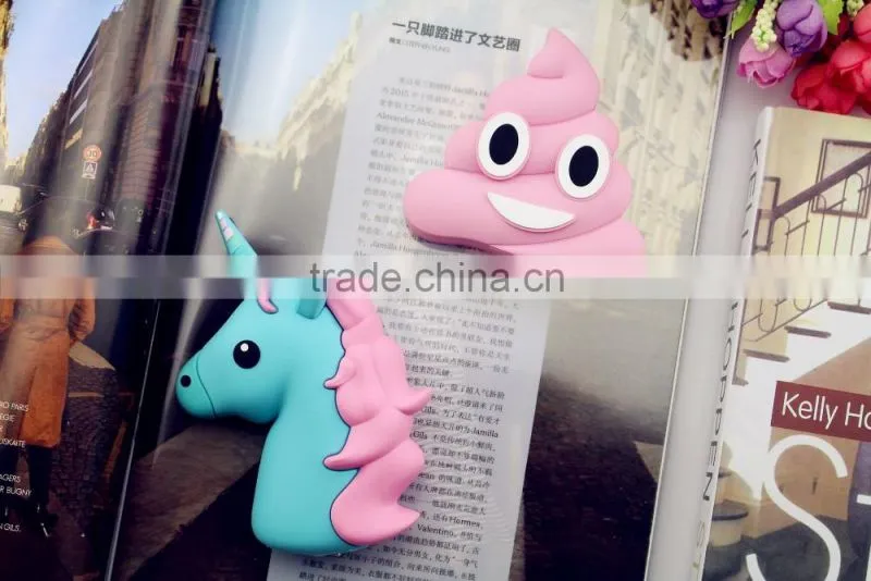(Hot) Emoji leaf power bank/Cartoon leaf power charger/Cartoon mobile power