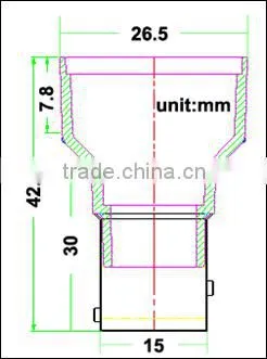 120 degree 1W 6SMD 5050 12V BA15D LED