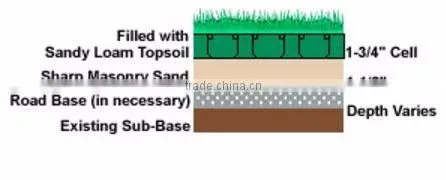 Grass pavers