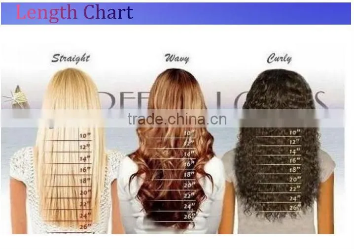 made in China cheap clip in hair extensions