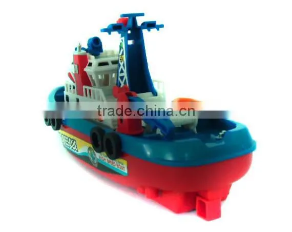 electric remote control boat toy,toy sea fireboat, toy water boat
