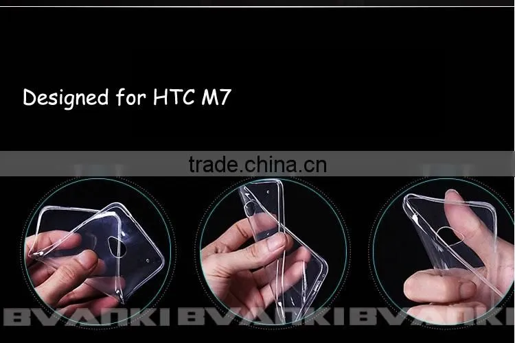 Wholesale Alibaba Crystal Super Soft For HTC One M7 Case,2016 Slim Phone Case Minion Case For HTC One M7 Smartphone Accessories