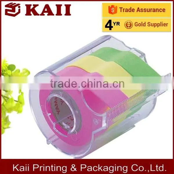 factory price and fast delivery sticky note rolls, promotional gift sticky note rolls, for business advertising and office note