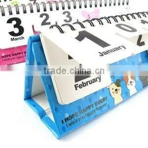 High quality table calendar 2013