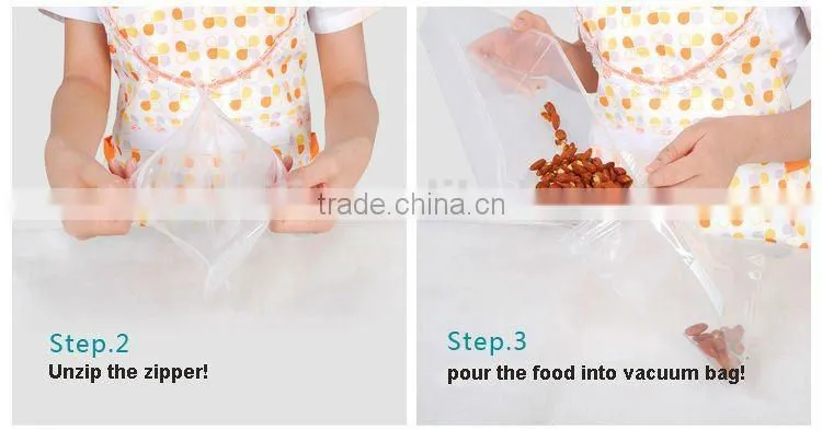 food vacuum bag for keeping food fresh