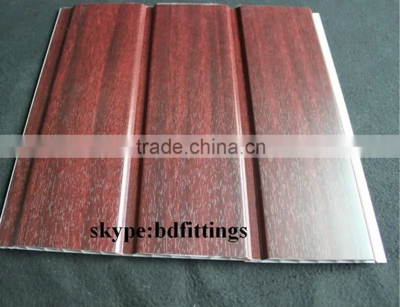 india pakistan high quality waves flat laminated pvc wall panel laminated panels