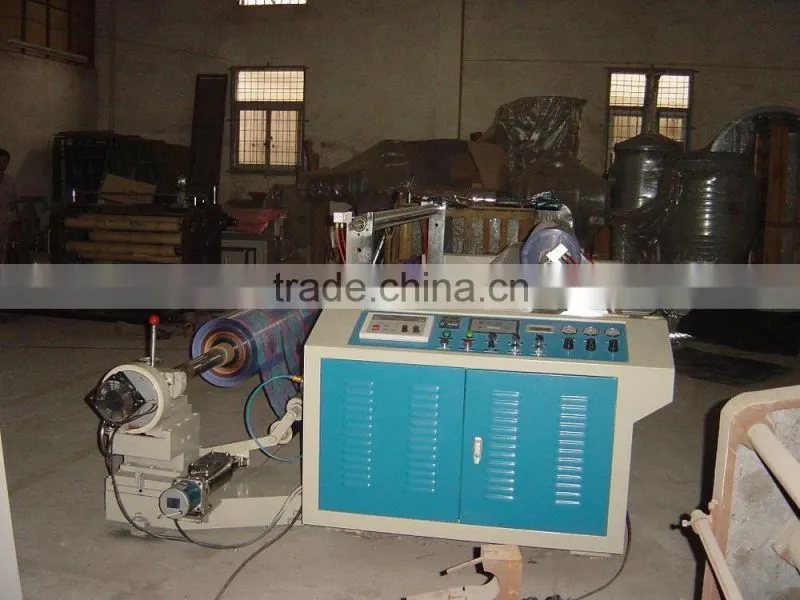 rewinder and slitter machine