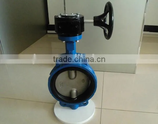 BV-DS068 butterfly valve without pin dn150mm dn200mm dn100mm